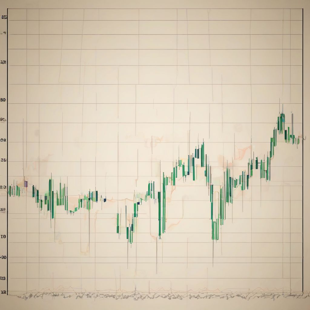 Stock Chart with Candlestick Patterns